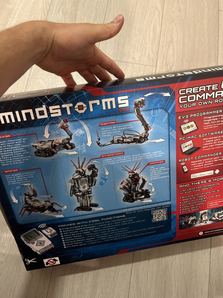 Lego Mindstorms EV3 31313 Robotyka Programowanie Klocki Prezent