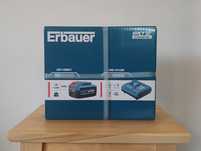 Zestaw Erbauer akumulator 5Ah z ładowarką 6A 18V