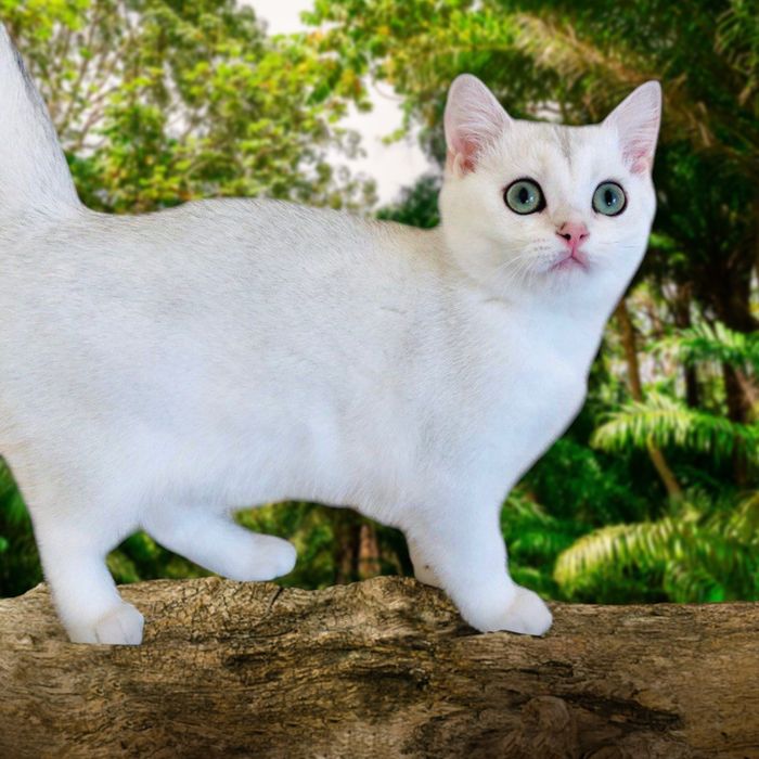 Плюшева зеленоока британка