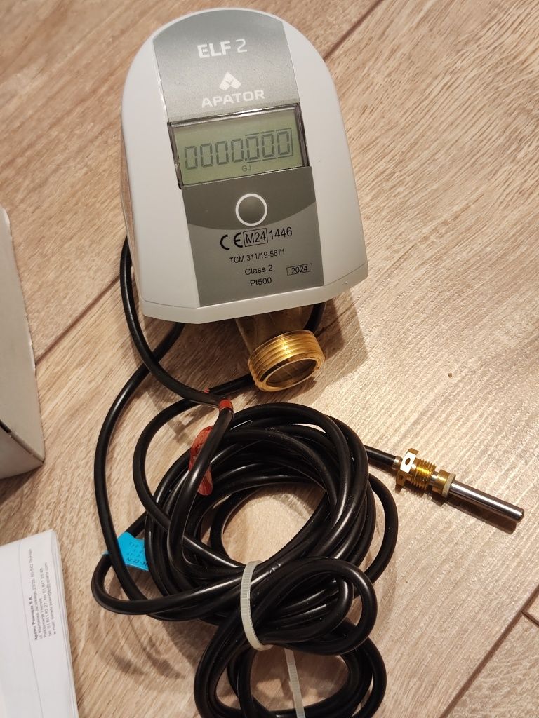 Apator Powogaz ELF2 0,6-TI Ciepłomierze DN15 Nowy