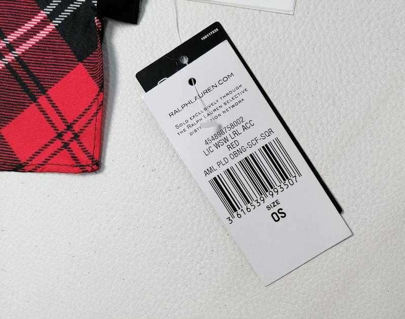 Ralph Lauren новый Шелковый шарф оригинал