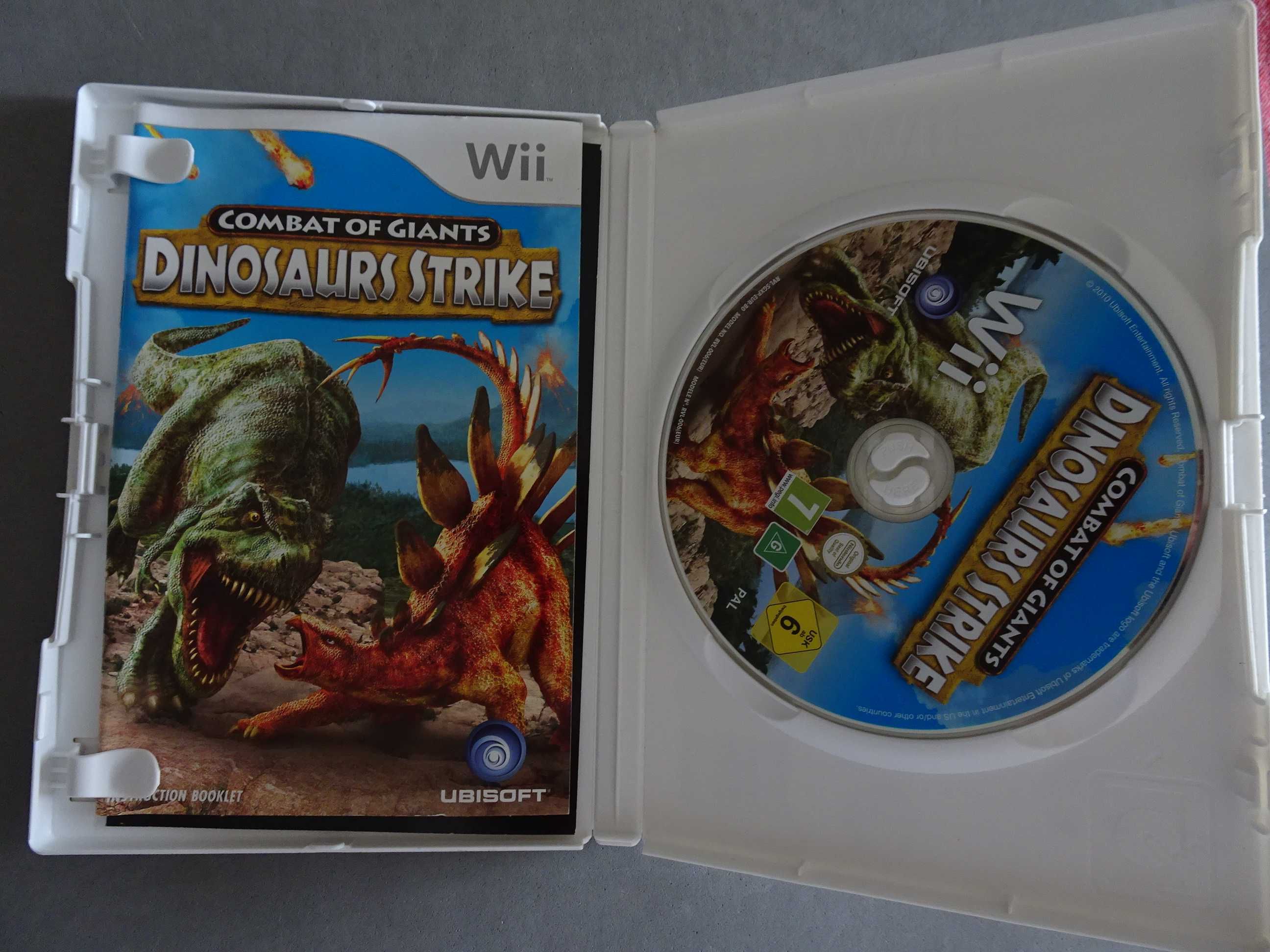 Jogo WII - Combat Giants Dinosaurs Strike