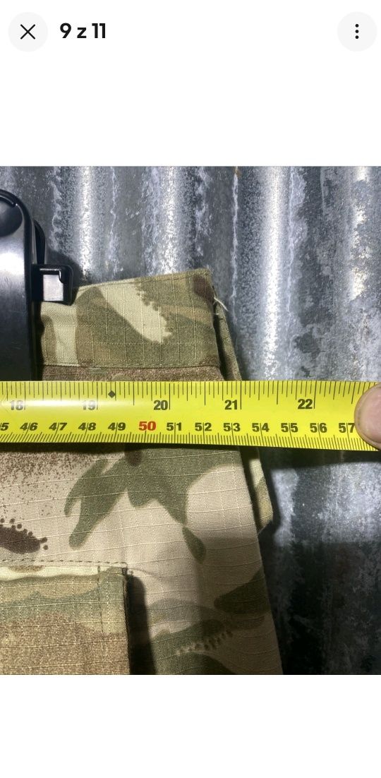 Spodnie na ryby lub do lasu Highlander HMTC Multicam  106cm w pasie