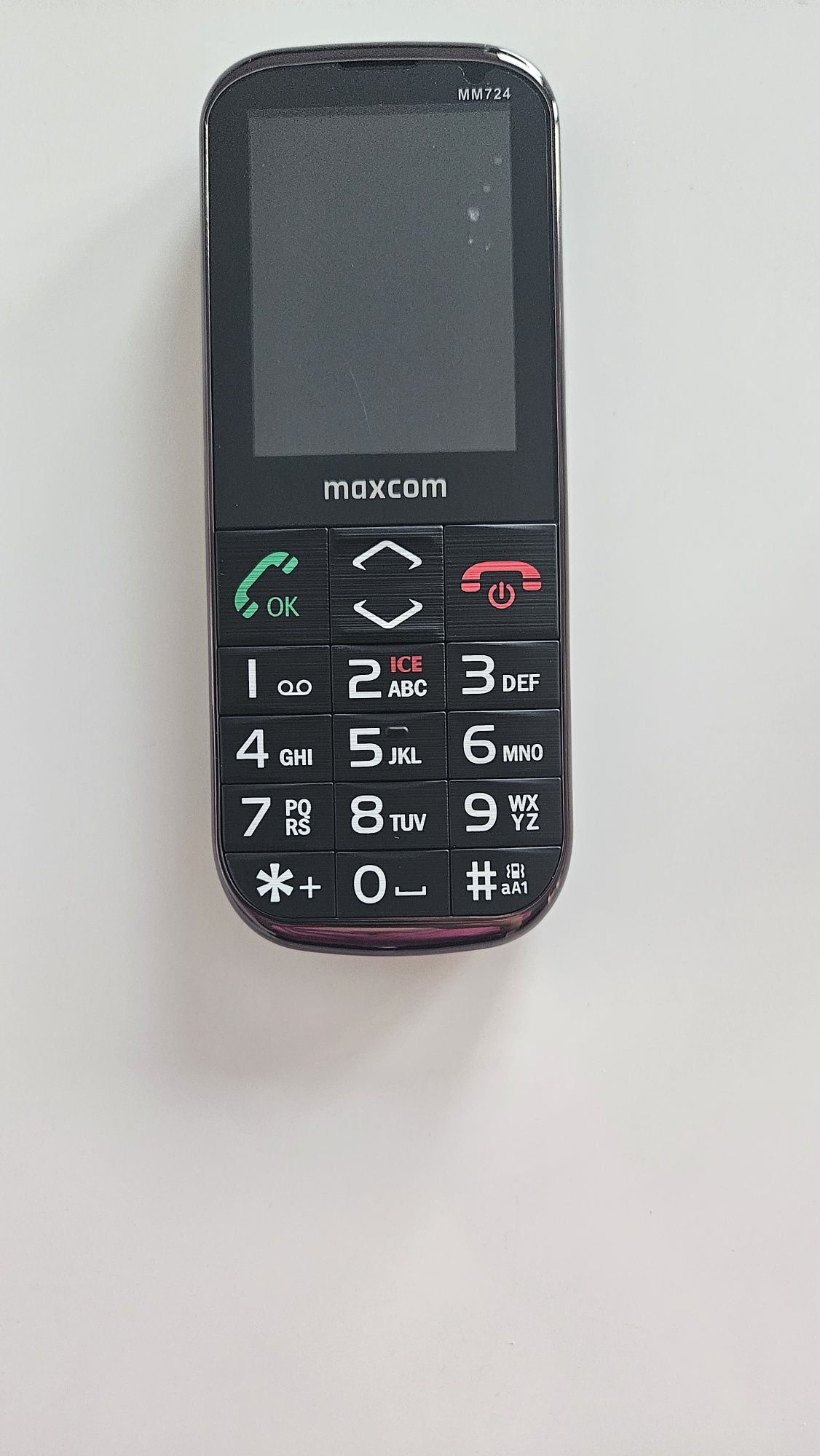 Telefon Maxcom Comfort MM724 Czarny