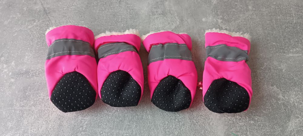 Взуття для собак котів для маленьких собак Чорні черевики Розмір 4