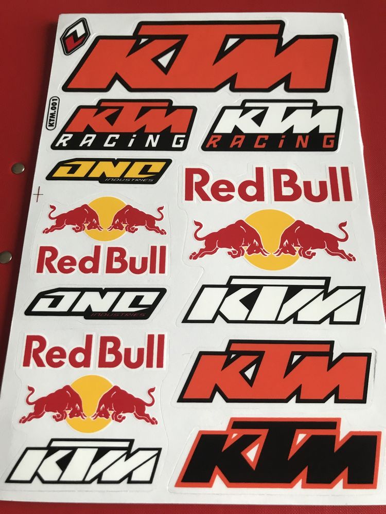 Vinil KTM Redbull (3 modelos)