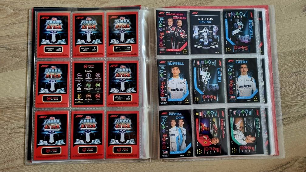 F1 - F1 Topps Turbo Attax 2020 Cały Album 1-181 + Limitowane