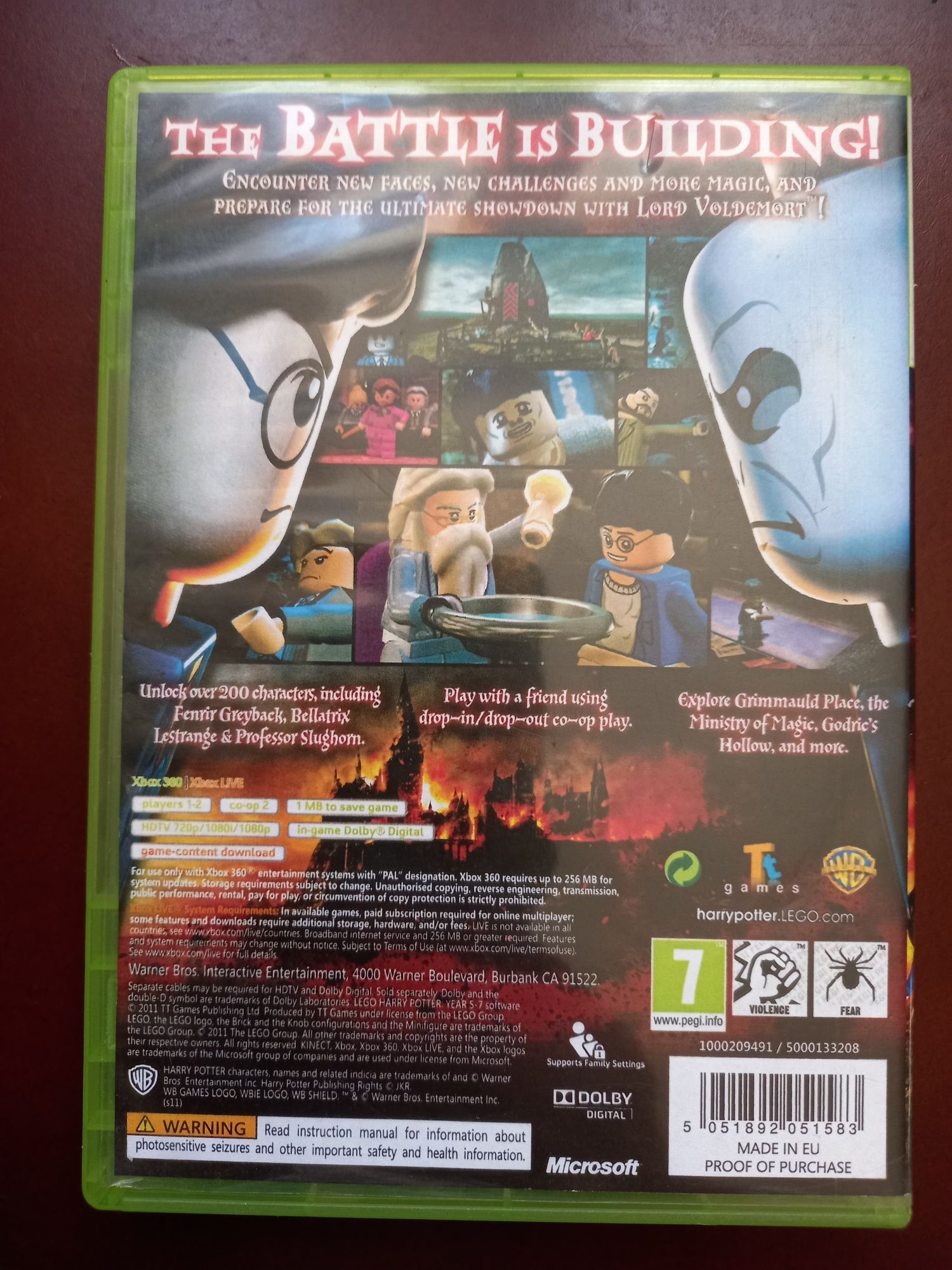 Gra Lego Harry Potter 5-7 na konsolę xbox 360