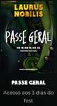 2 passes gerais - Laurus Nobilis