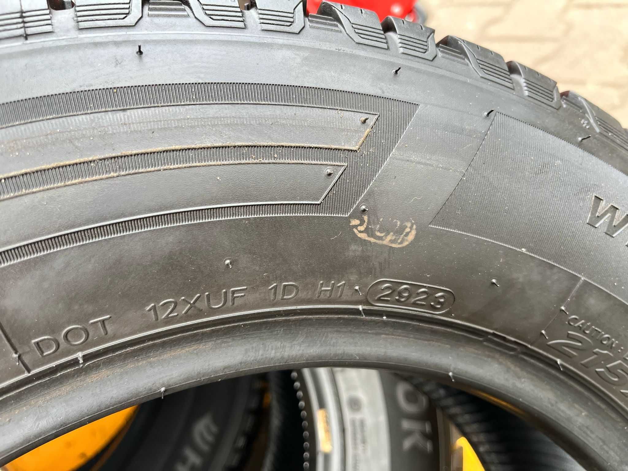 Opony zimowe 4x 215/65 R16C Hankook Winter RW12 LV 9.8 mm DOT24 #3634