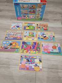 Puzzle Świnka Peppa