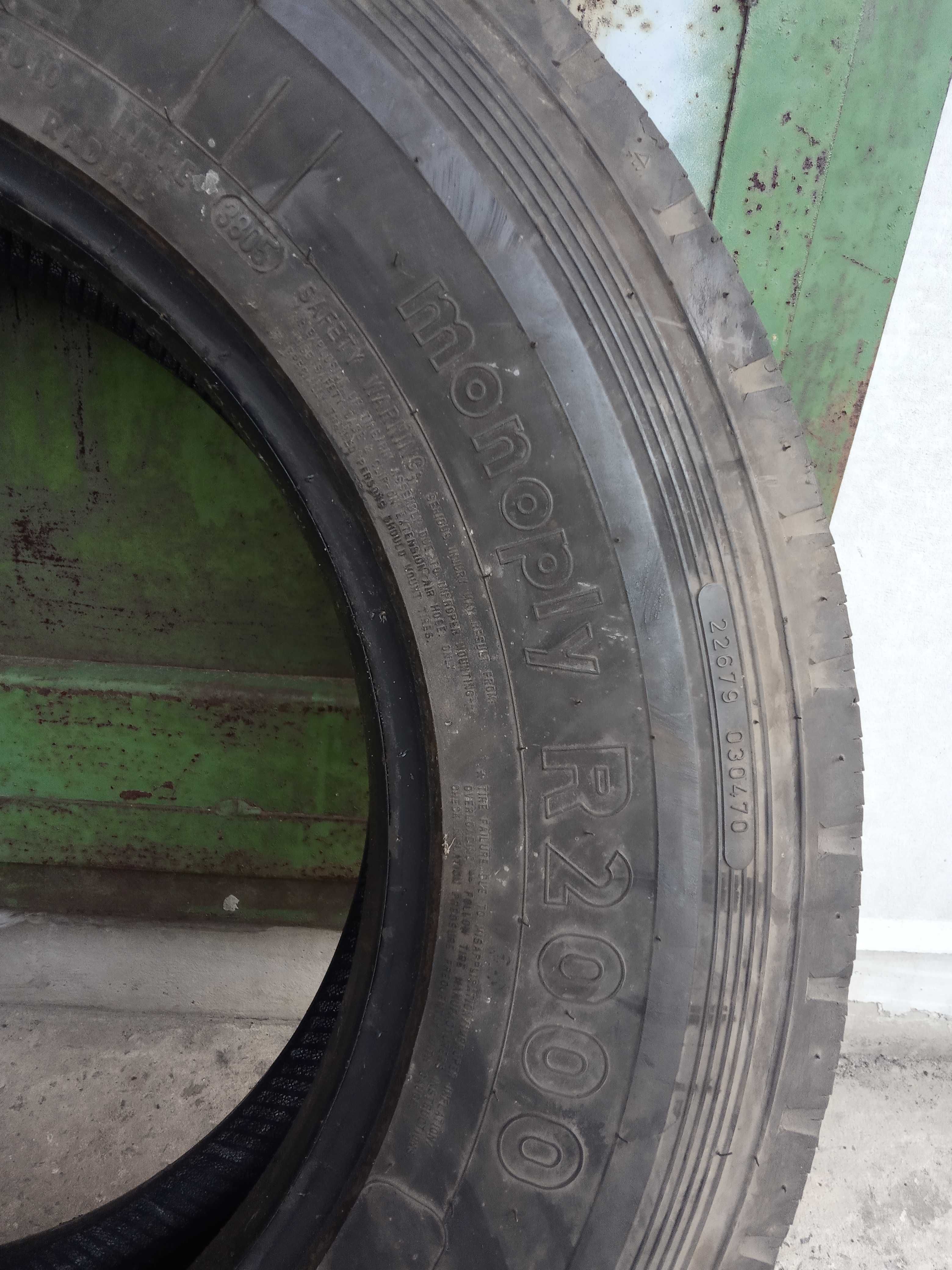 215/75R17.5 Uniroyal monoply R2000 10 мм