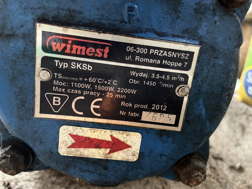 Wimest hydrofor z pompą