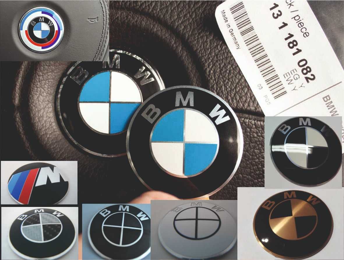 1 logo para volante BMW todos as variantes