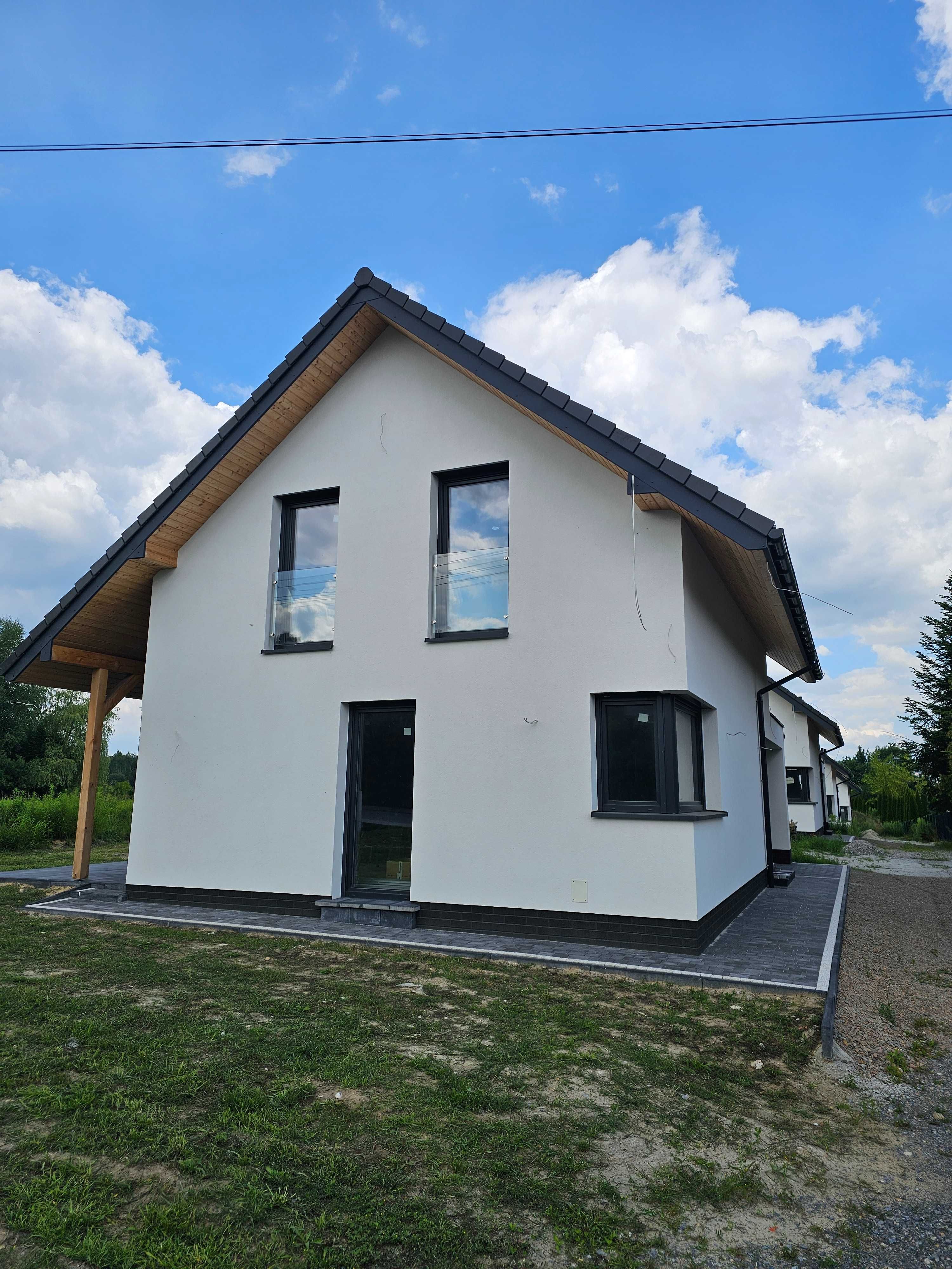 Domy wolnostojące o powierzchni 102,56 m2 na działce 3,5 ar
