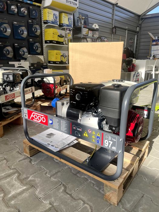 Agregat Prądotwórczy FOGO FH 7001 R AVR , nowy, fv, Honda GX 390