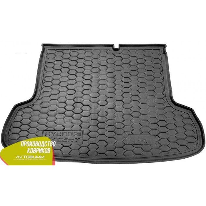 Коврик в Багажник Hyundai Accent _ Creta _ Kona _ Sonata _ IX 35_ гума