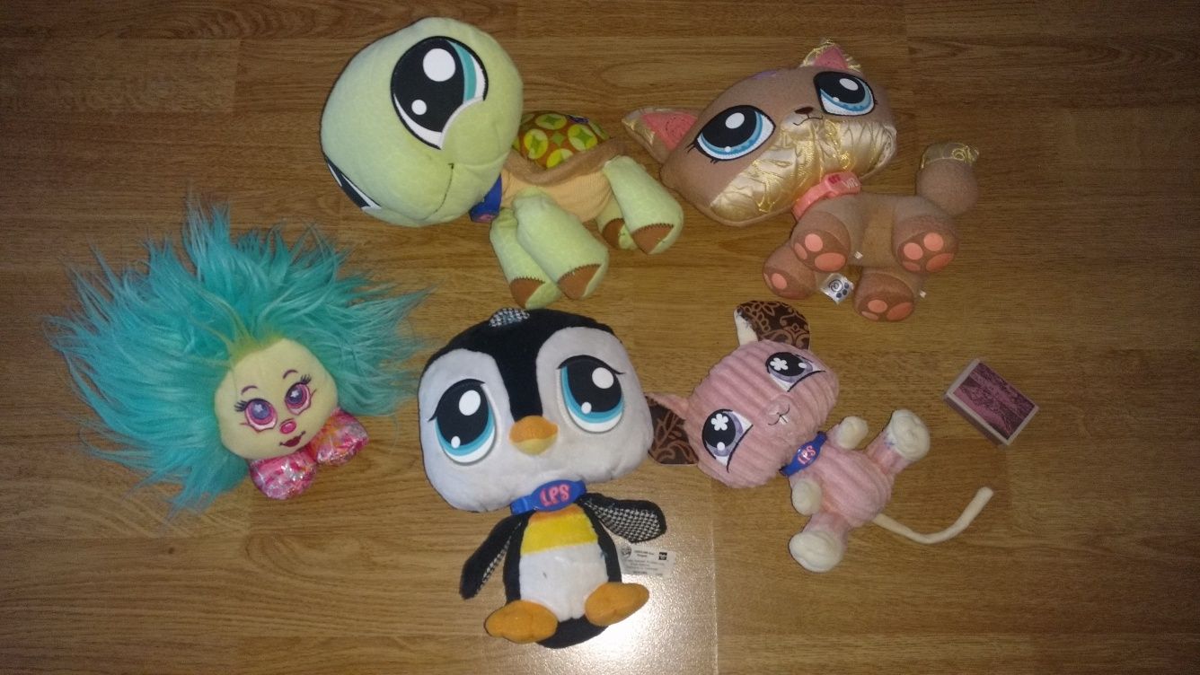 Duże maskotki przytulanki Littlest pet shop