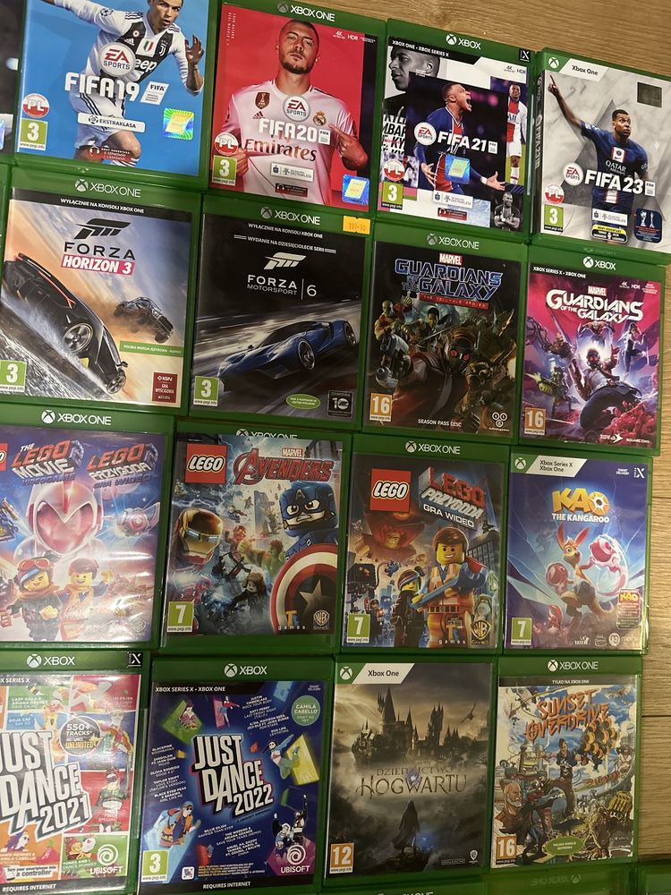 Hity gry Xbox one s x series fifa fc24 lego kao just crash forza spyro