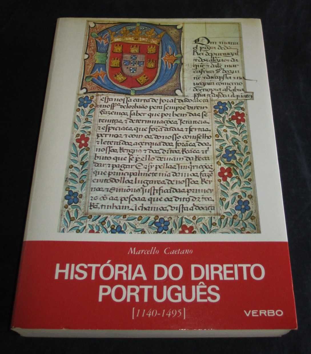 Livro História do Direito Português Marcello Caetano