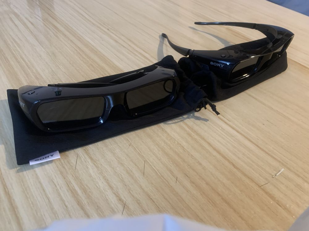 2szt. Okulary 3D aktywne Sony TDG-BR250