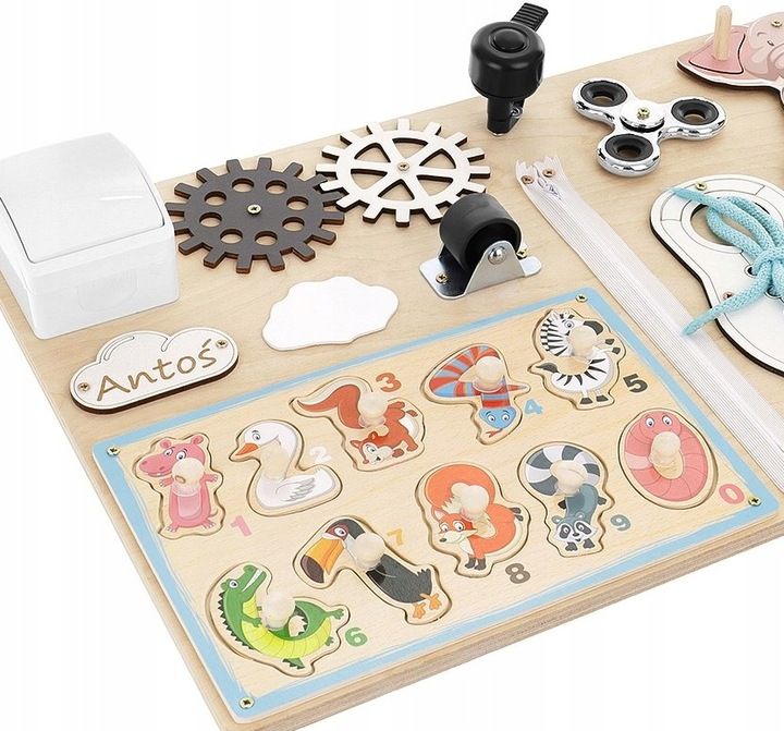 Tablica Xl Manipulacyjna Sensoryczna Montessori