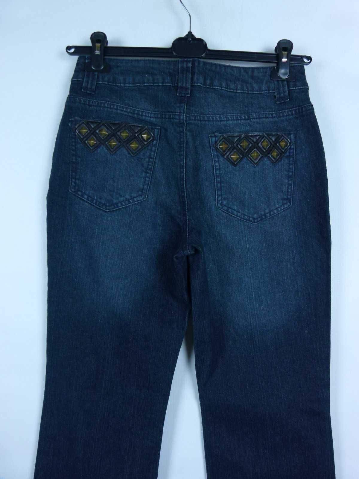 Vivien Caron proste spodnie jeans - 12S / 38 z metką