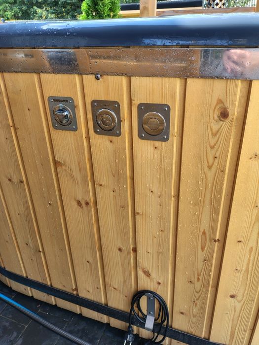 Balia ogrodowa z jacuzzi 2-osobowa