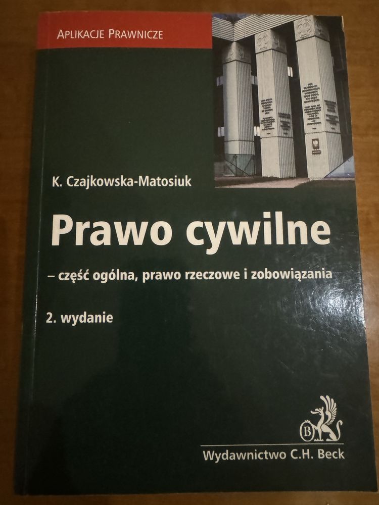 Prawo cywilne K.Czajkowska-Matosiuk