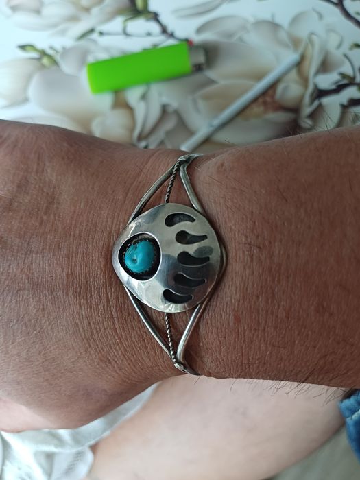 Bransoleta navajo srebro