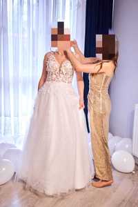 Suknia ślubna xs na niską osobę