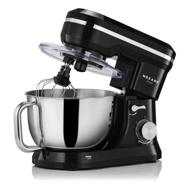 Тестомес миксер планетарный Mozano Compact Chef 1700 Вт Black