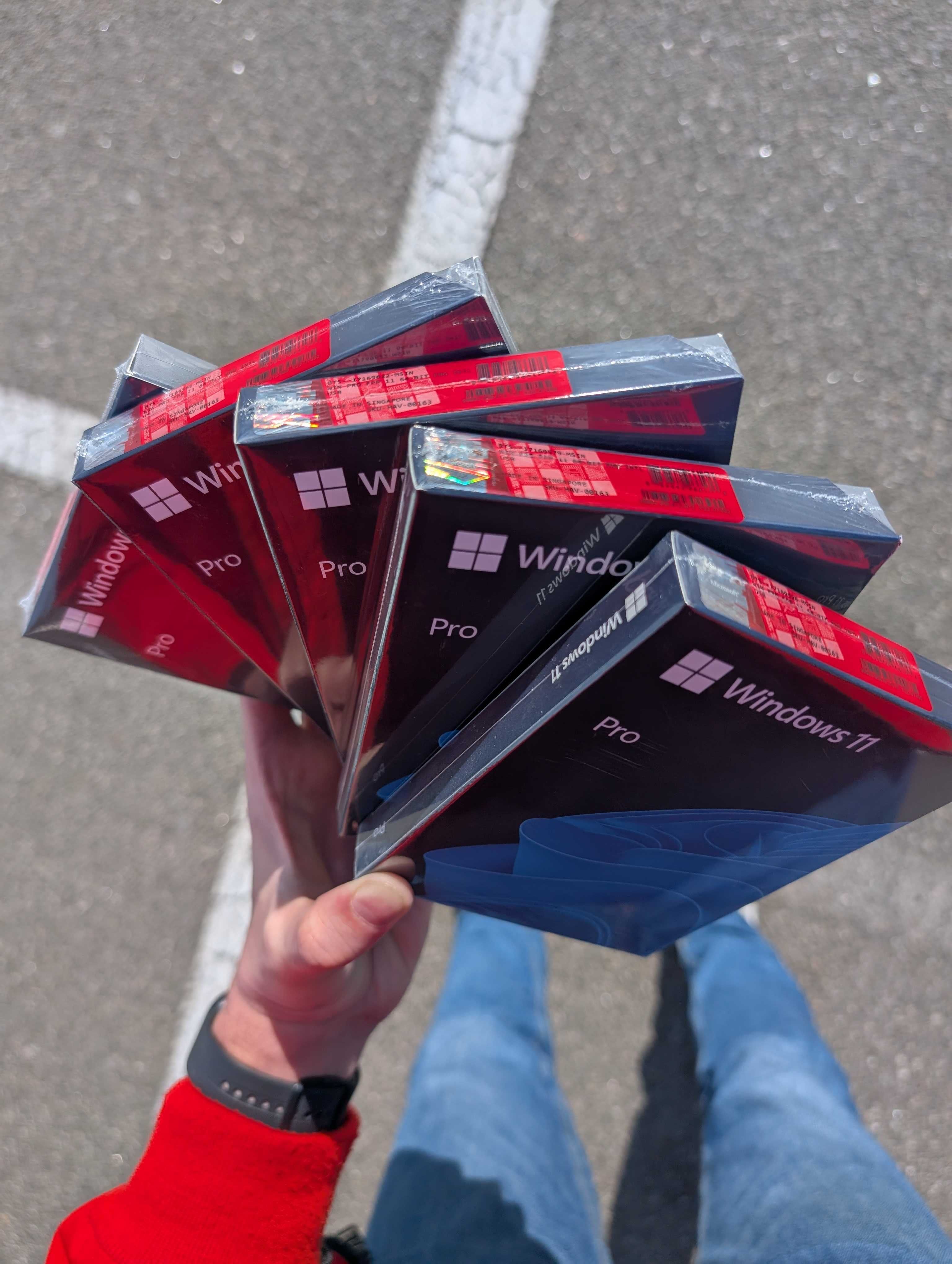 Боксова Windows 11 Pro BOX Лицензия Коробка Виндовс 11 Про Віндовс USB