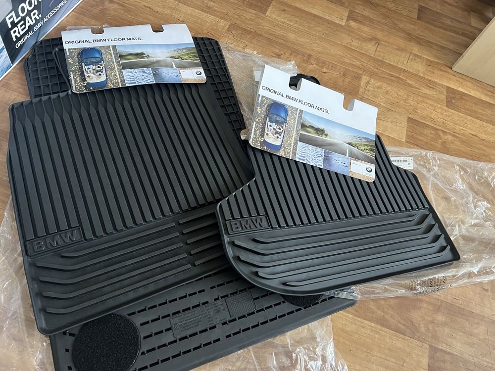 Новые оригинальные коврики БМВ,BMW 5,5GT,G30/G60/F10/F07 резина,велюр