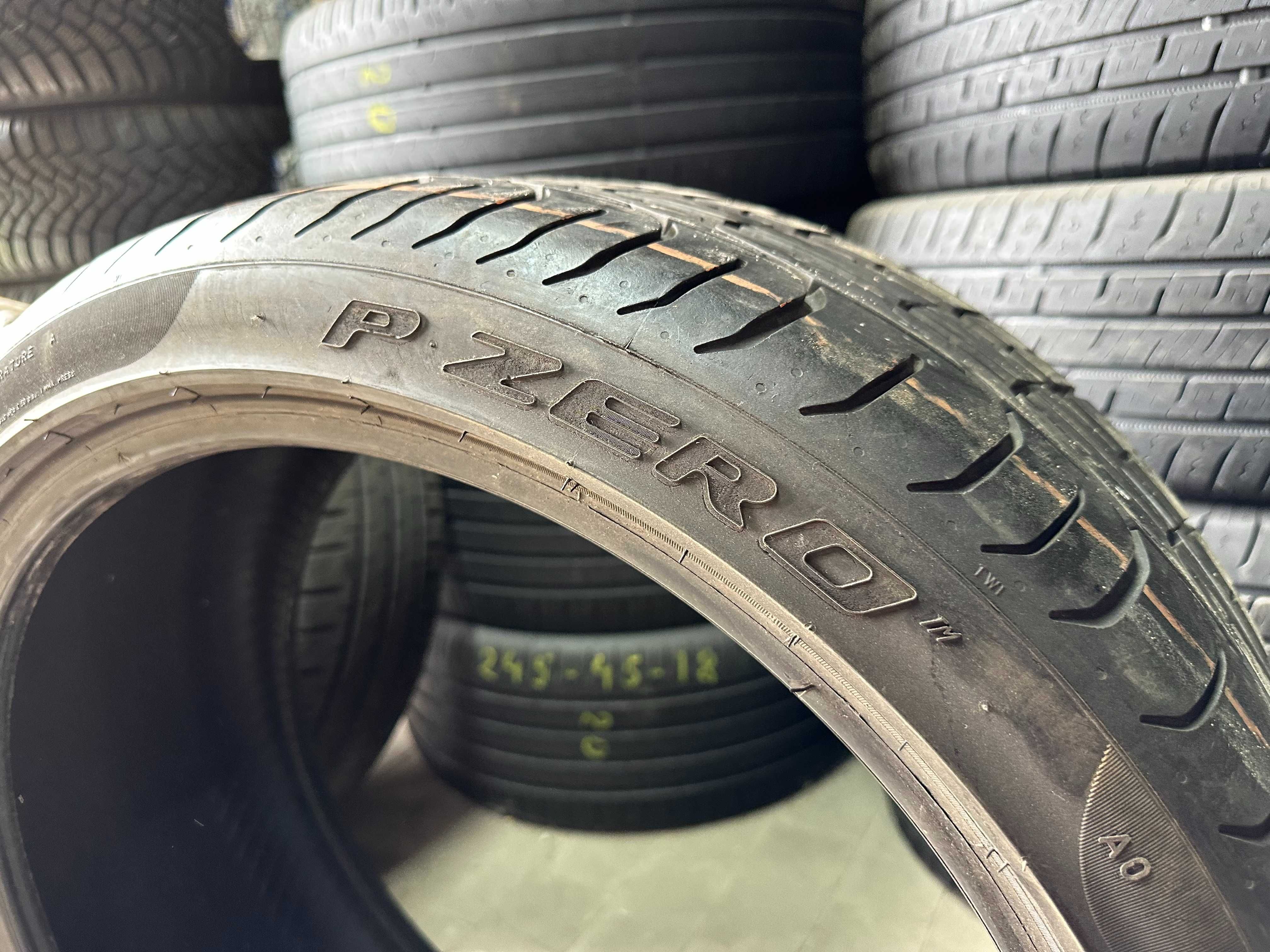 Літні шини 255/35R20 Pirelli Pzero 2шт 7мм