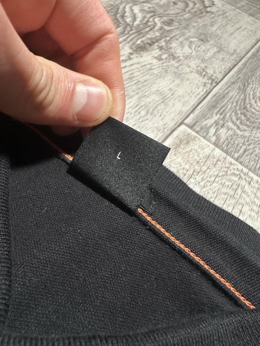 Лонгслив Hugo Boss Passerby 1 Patch Logo Polo Long Sleeve