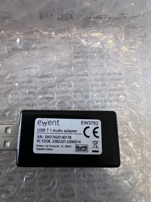 Ewent usb audio adapter 7.1 (Novo)