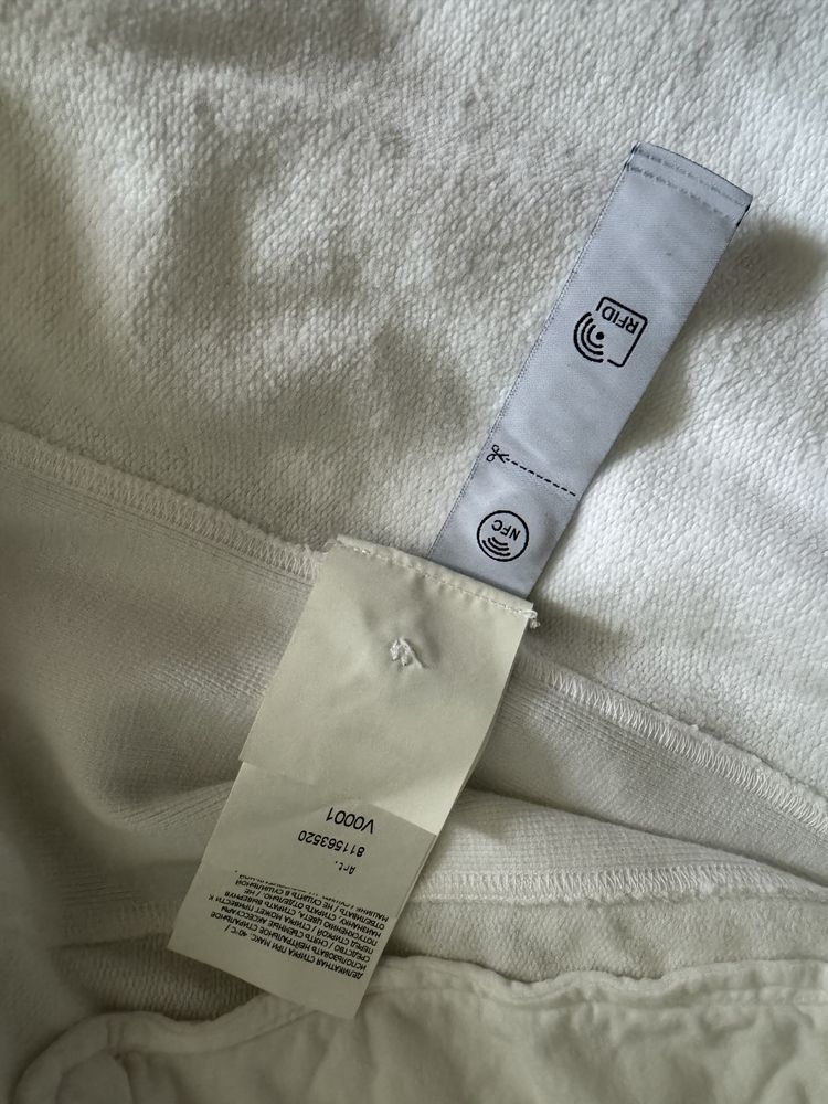 Stone Island біла худі на блискавці , Л (оригінал, майже нова)