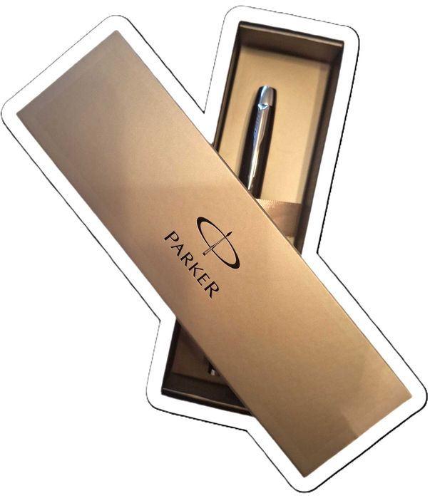 Eleganckie czarne pióro PARKER Pióro wieczne IM Czarny CT