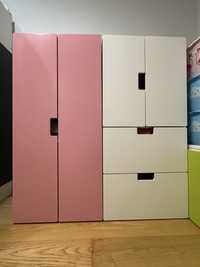 Ikea stuva szafka komoda różowa