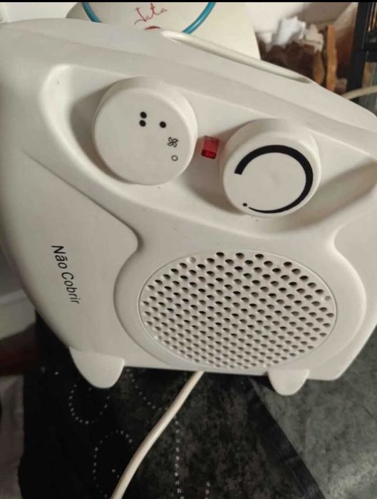 ESCALFETA e TERMOVENTILADOR quente e frio cada 13 euros