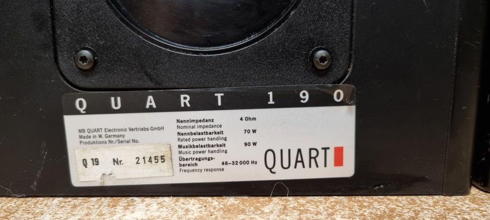 Kolumny monitory MB QUART 190