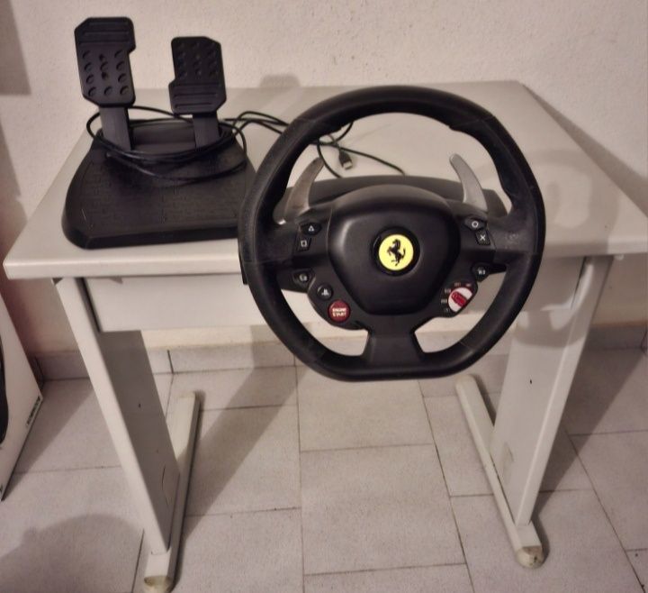 PS4 Slim 1000 Gb e Volante Thrustmaster T80!!!