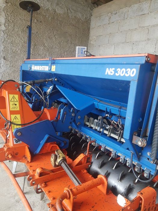 Zestaw uprawowo siewny 3 m  Kuhn + siewnik Nordsten