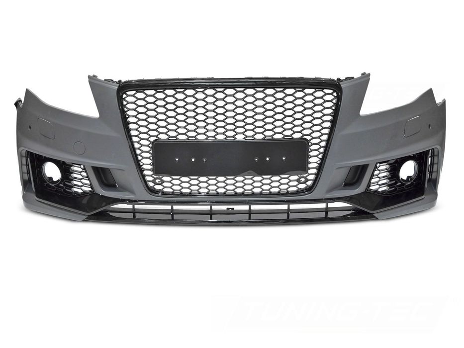 zderzak przedni kpl grill kratki pdc spryski sport look audi a4 b8 8k 2007-