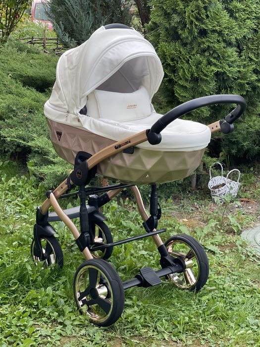 Дитячий візочок Універсальна коляска 2 в 1, Екошкіра - Junama Diamond