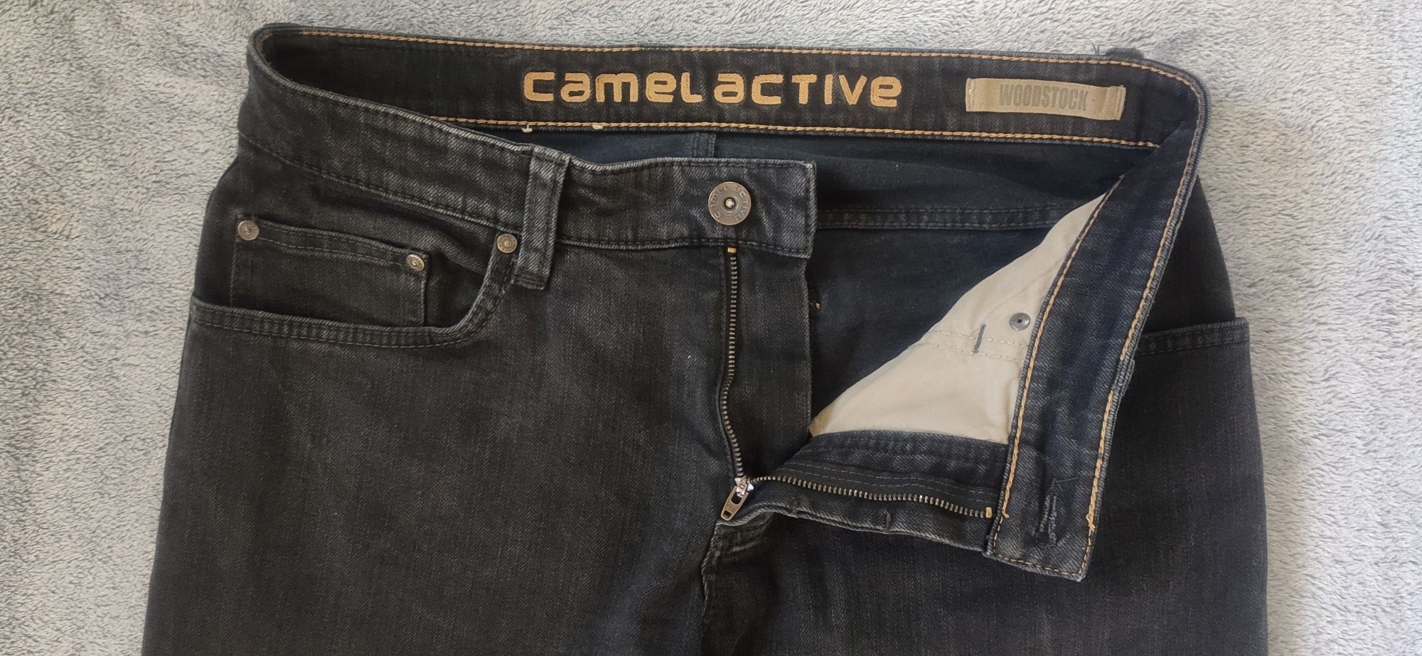 Camel Active Woodstock Related Fit męskie spodnie jeansowe W34 L30