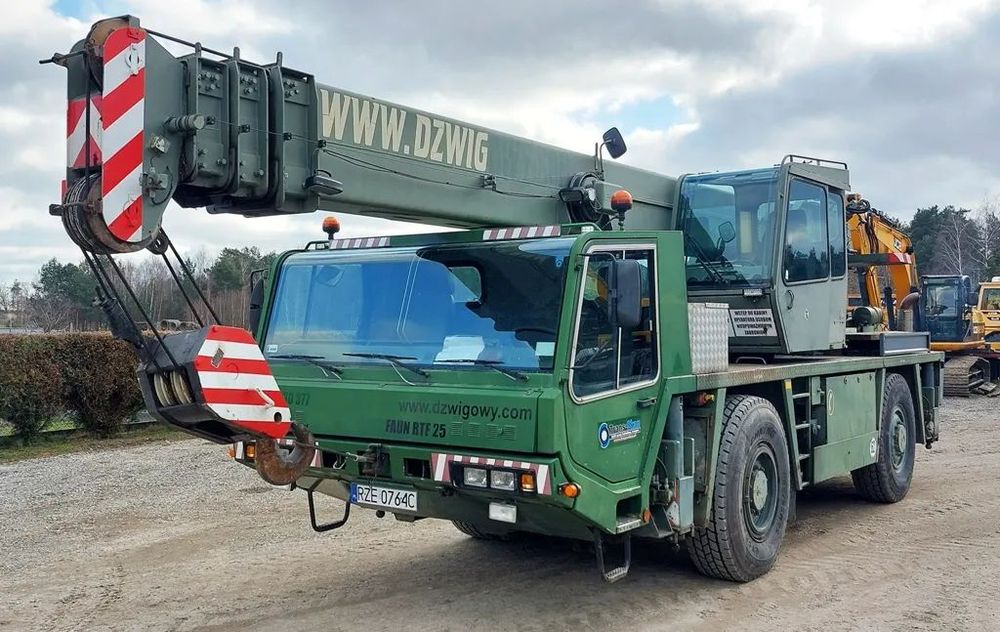 Faun RTF-25 ,  4x4 , Silnik Mercedes