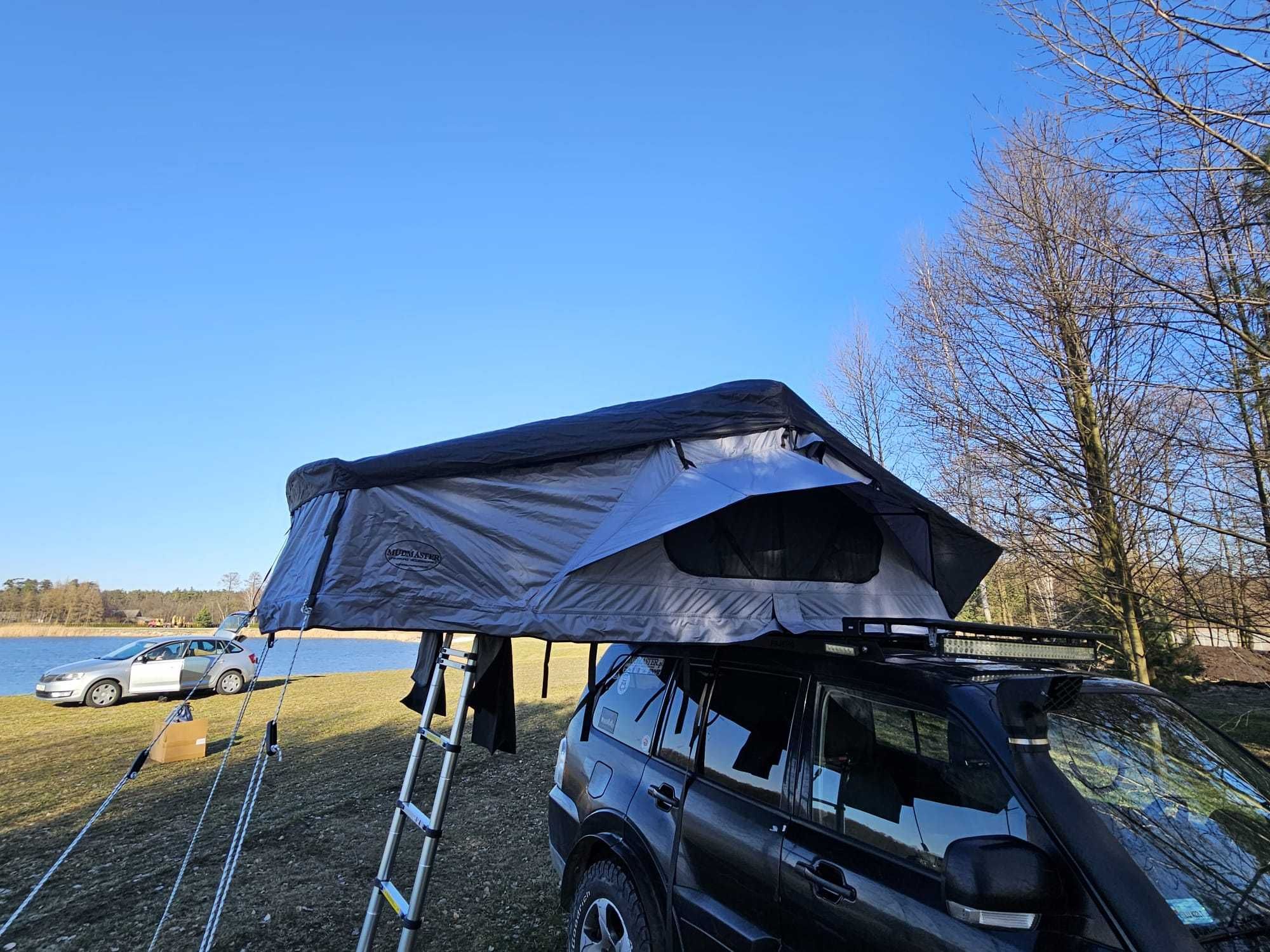 Namiot Dachowy z oknami 3 osobowy model Extension 140x240 Mudmaster