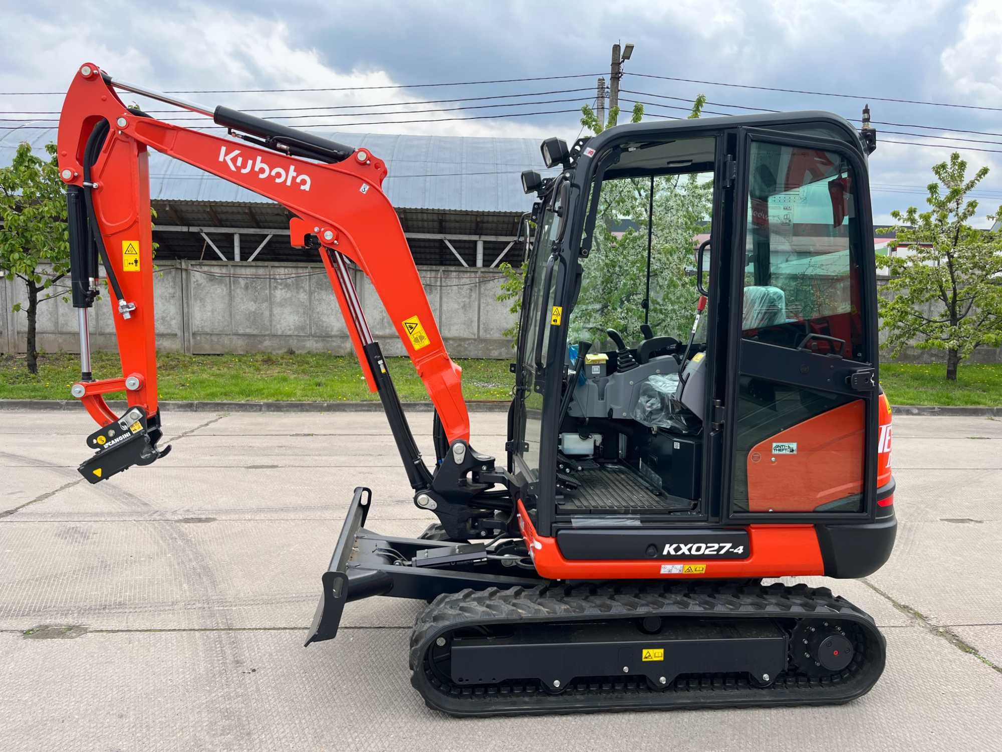 Міні-екскаватор Kubota KX27-4 НОВИЙ 2024 рік (JCB 26C/ Yanmar)